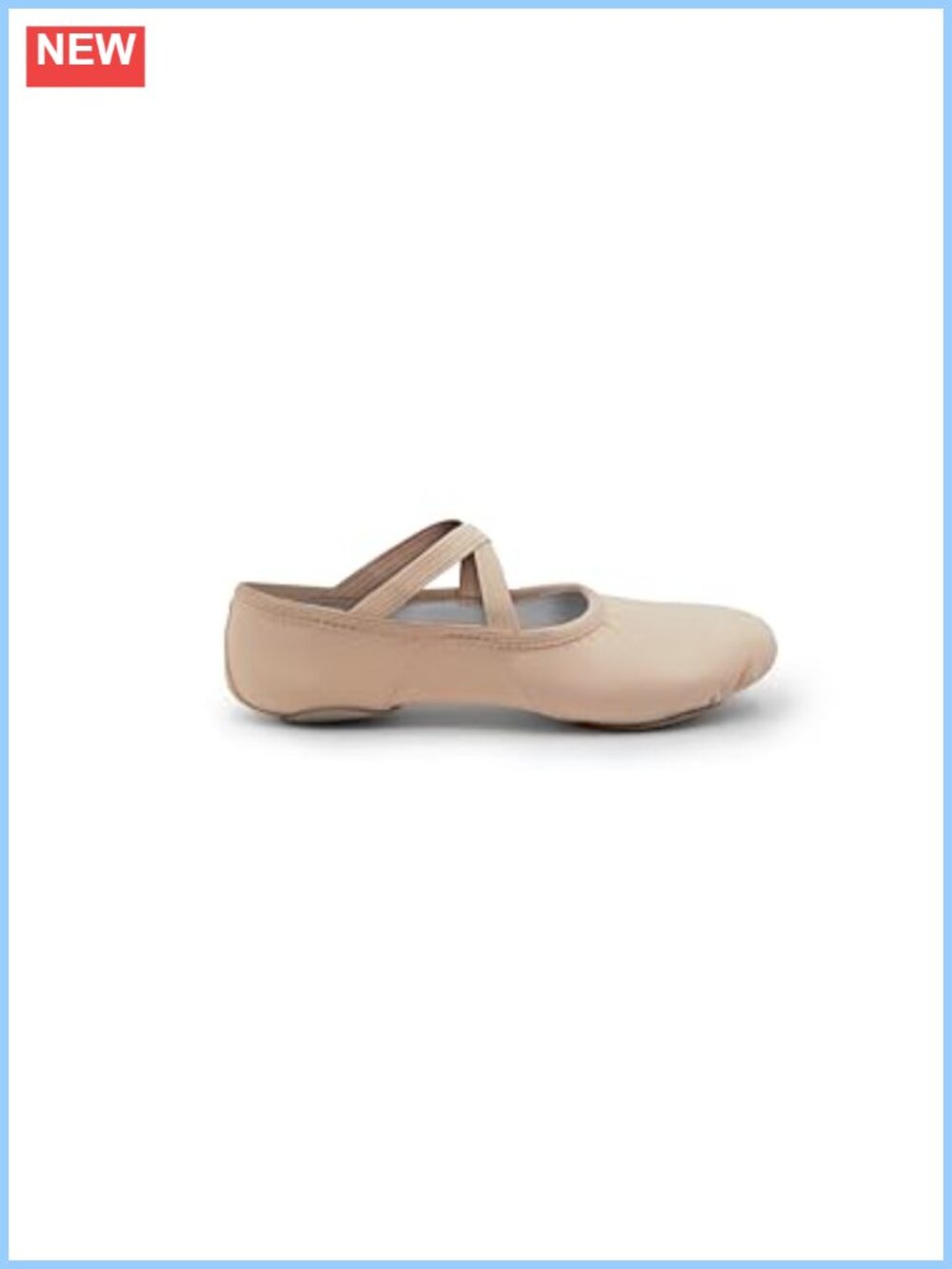 Capezio Hanami Canvas Ballet Dance Shoes Split Sole Suede Patch